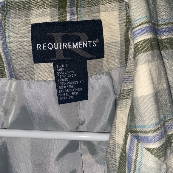 Spring plaid blazer~ vintage - Picture 2 of 5